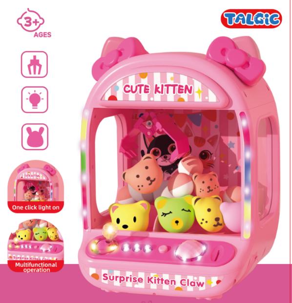 TALGIC Claw Machine for Kids, Mini Vending Machine Girls Unicorn Toys