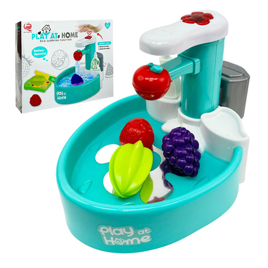 TALGIC Hand Sensor Control Kids Kitchen Sink Toys
