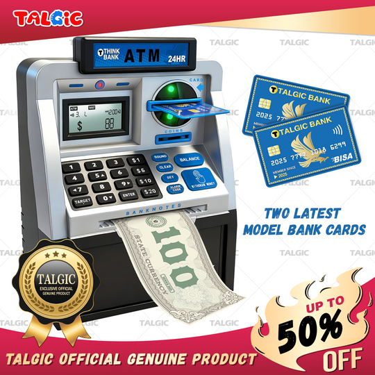 TALGIC ATM Piggy bank toy for kids