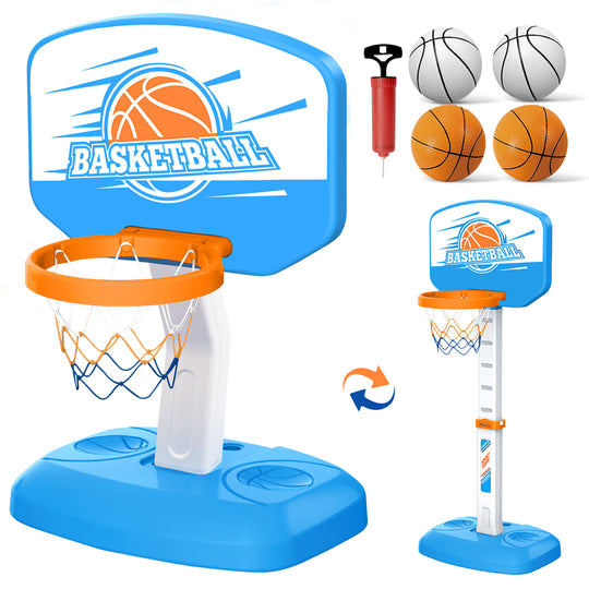 TALGIC Pool Basketball Hoop Poolside, Pool Toys with Adjustable Height