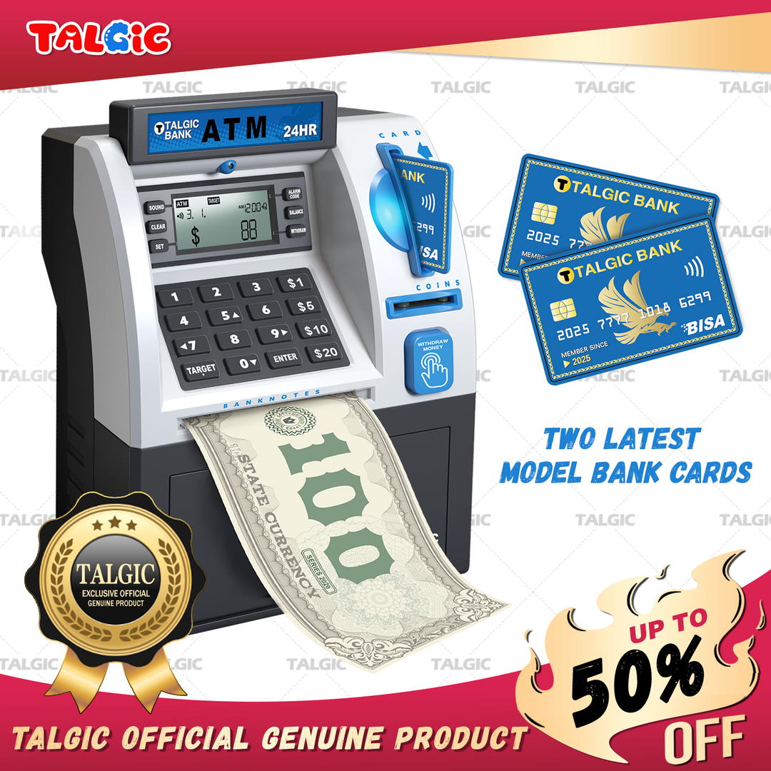 TALGIC ATM Piggy bank toy for kids