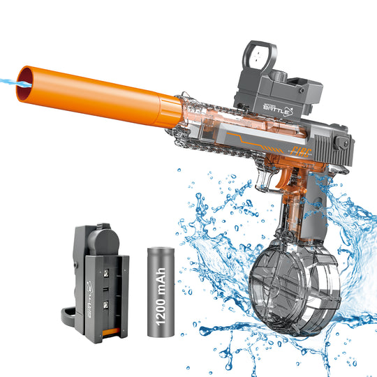 TALGIC Powerful Electric Water Gun, Automatic Squirt Gun up to 32Ft Long Range