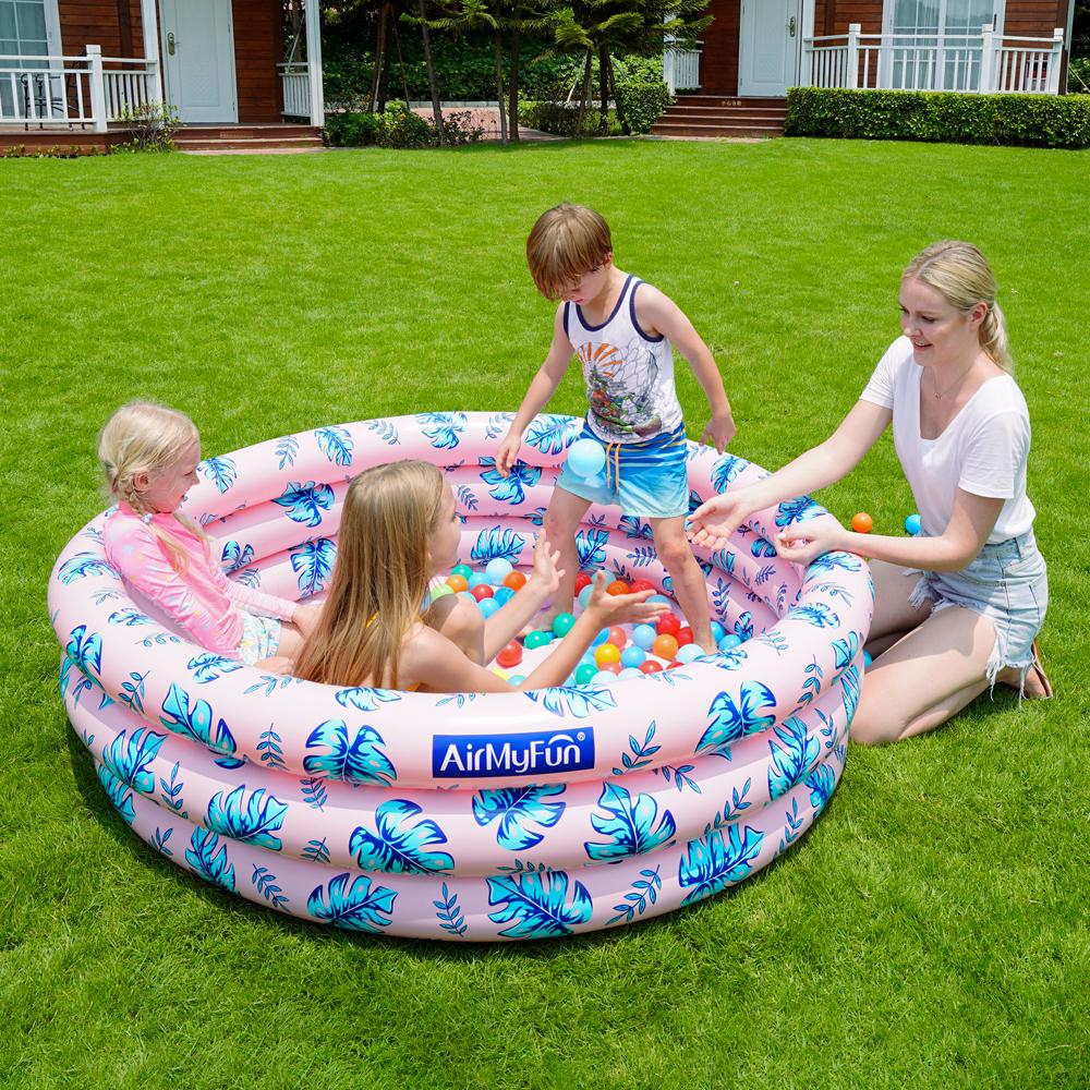 TALGIC Inflatable BoBo Aerated Ocean Float Pool Alberaca Large Family Gathering Pool Swimming Garden Swimming Pool Kids Party Toy