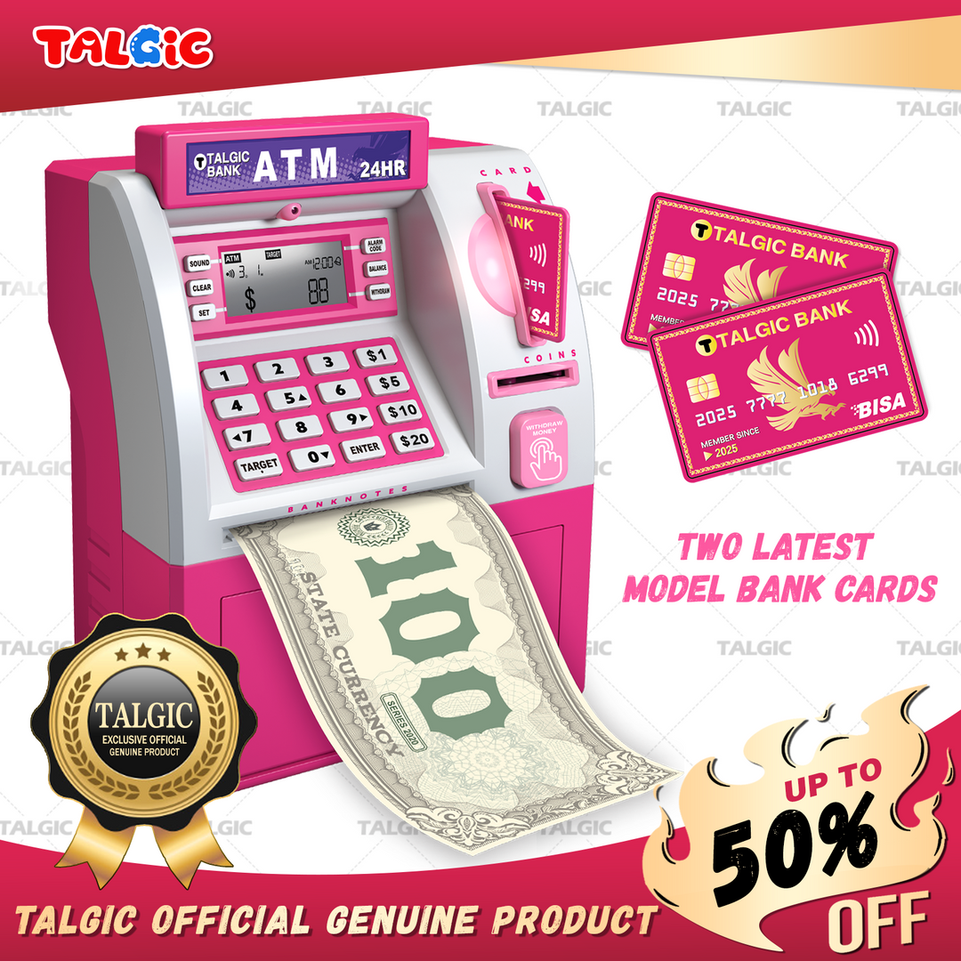 TALGIC ATM Piggy bank toy for kids