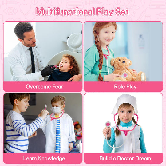 TALGIC Doctor and Medical Pretend Play Set Toy for Boys And Girls