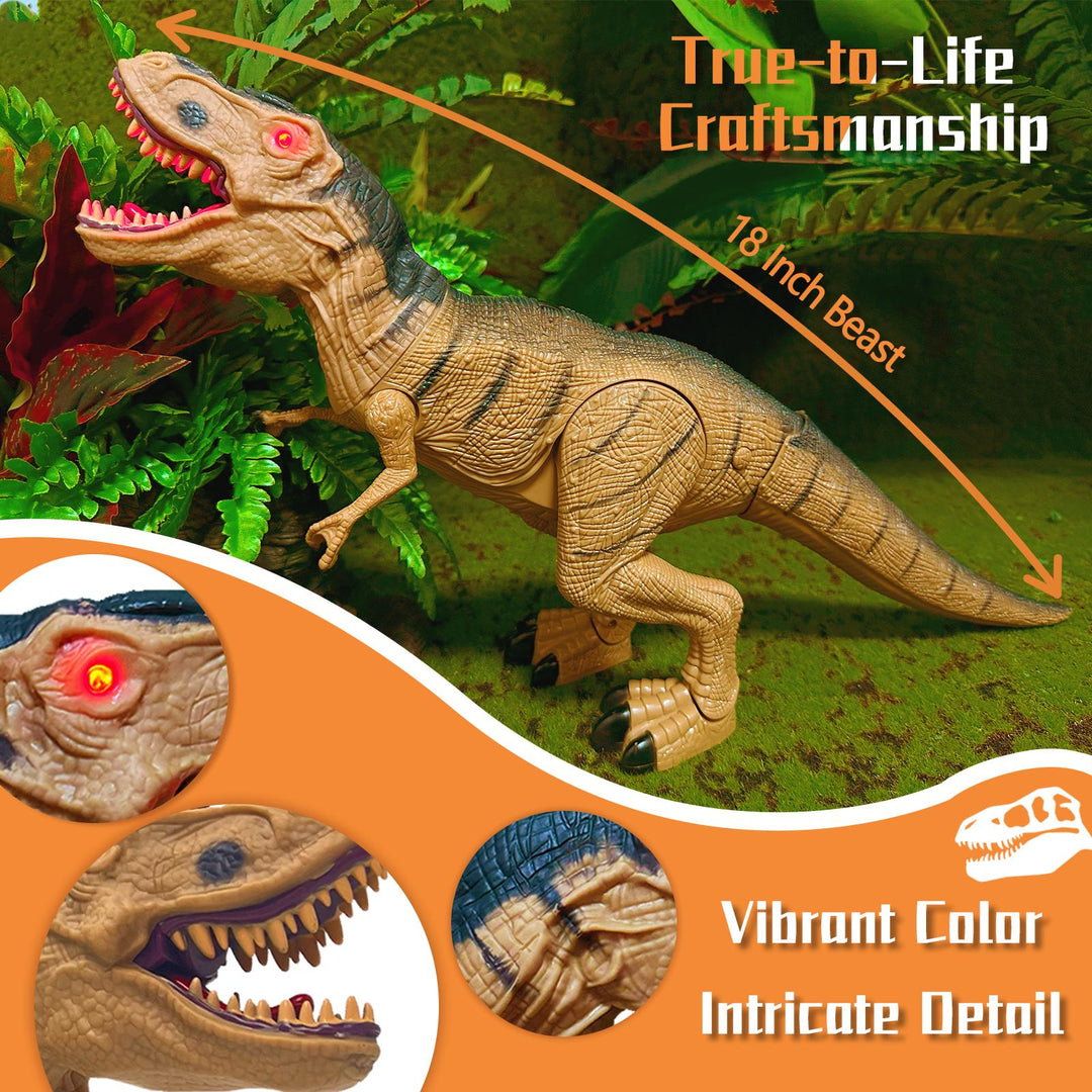 TALGIC Remote Control Tyrannosaurus Interactive Animal Toy