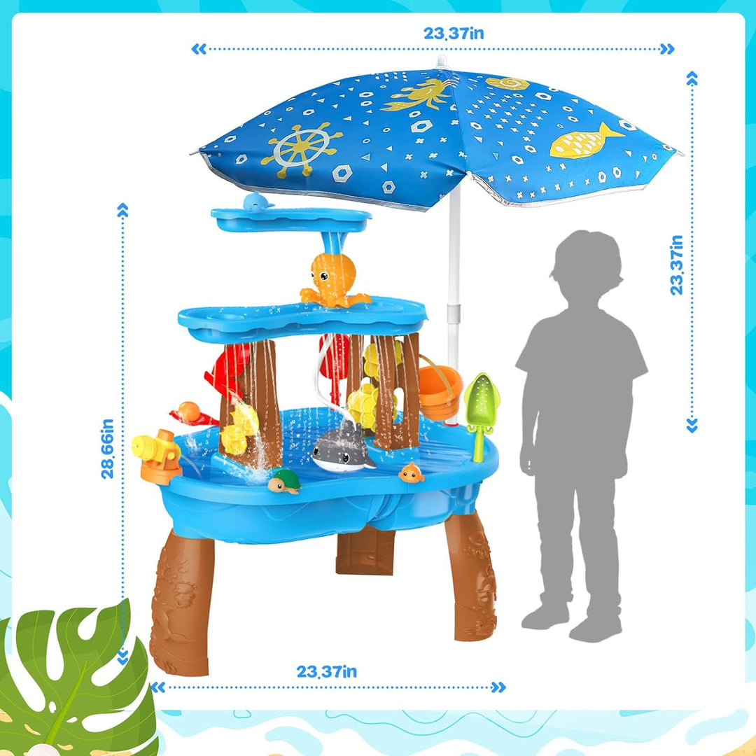 TALGIC Sand Water Table for Toddlers