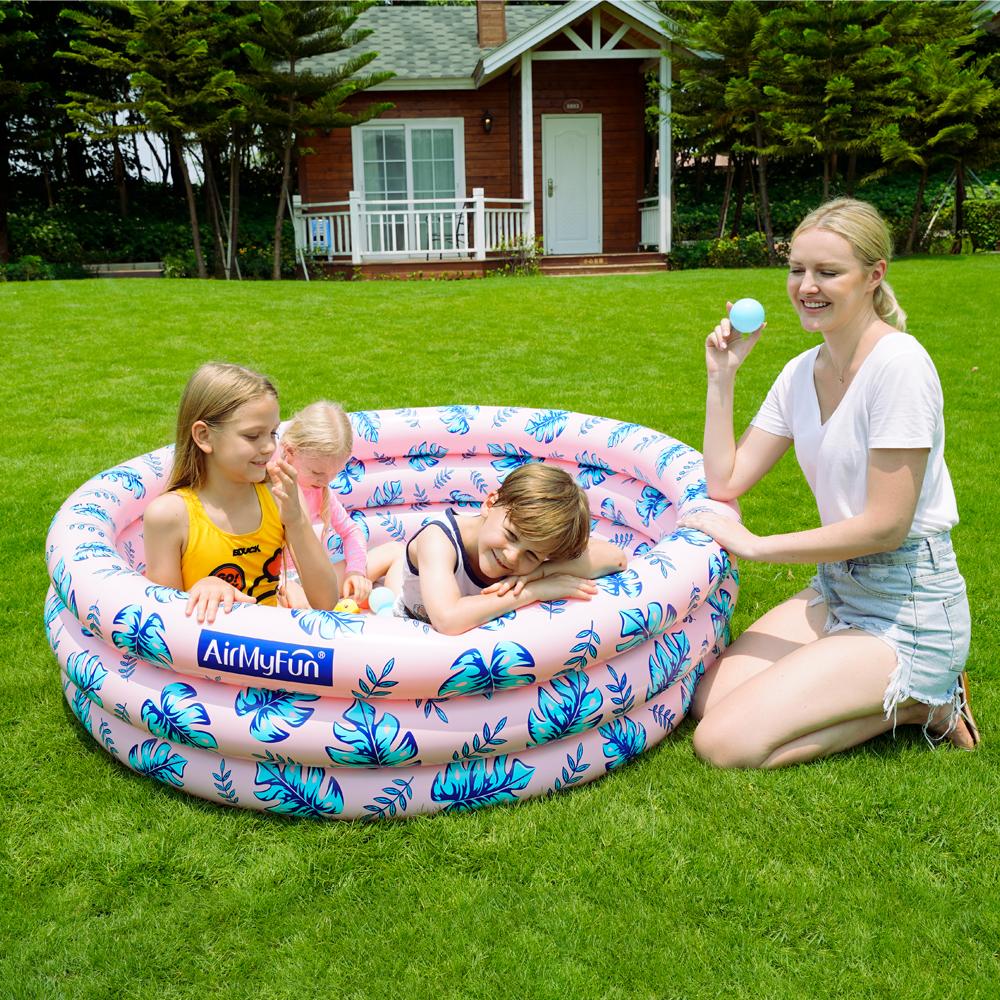 TALGIC Inflatable BoBo Aerated Ocean Float Pool Alberaca Large Family Gathering Pool Swimming Garden Swimming Pool Kids Party Toy