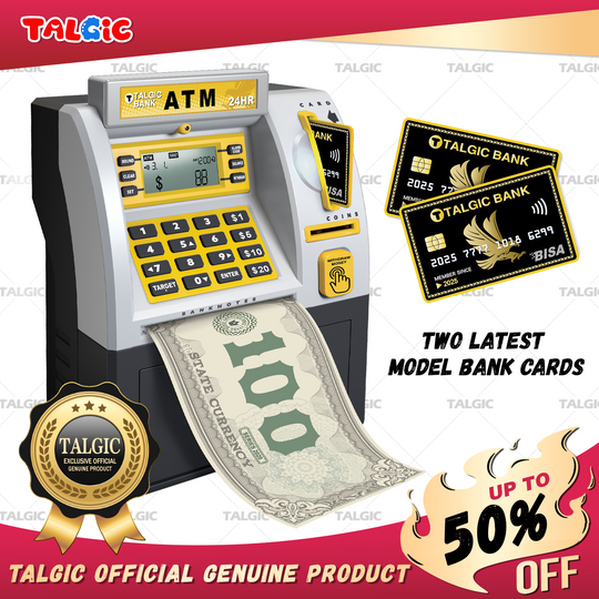 TALGIC ATM Piggy bank toy for kids
