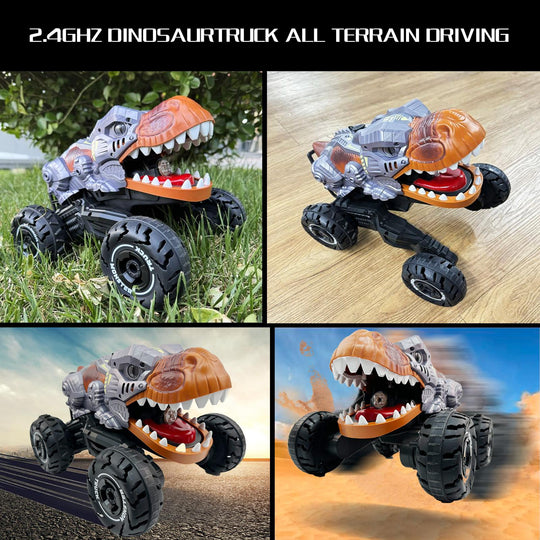 TALGIC Shark and Dinosaur Stunt Car