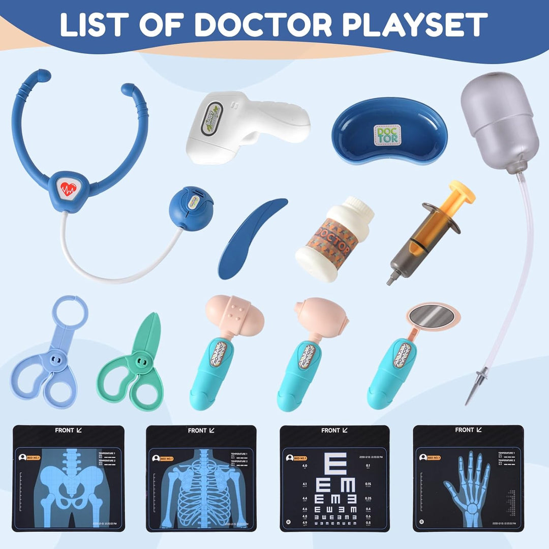 TALGIC Doctor Kit Toy for Toddlers 3-6