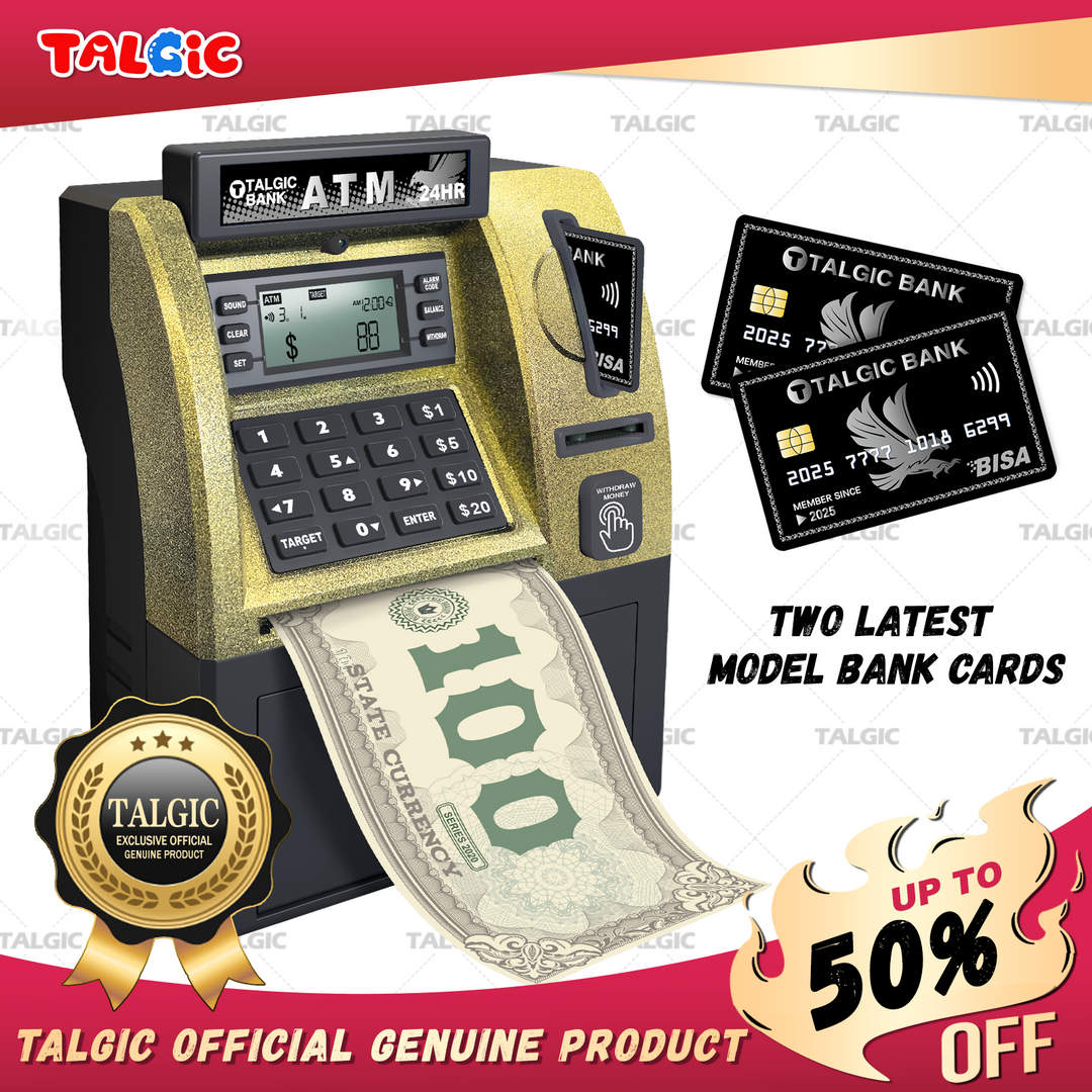 TALGIC ATM Piggy bank toy for kids
