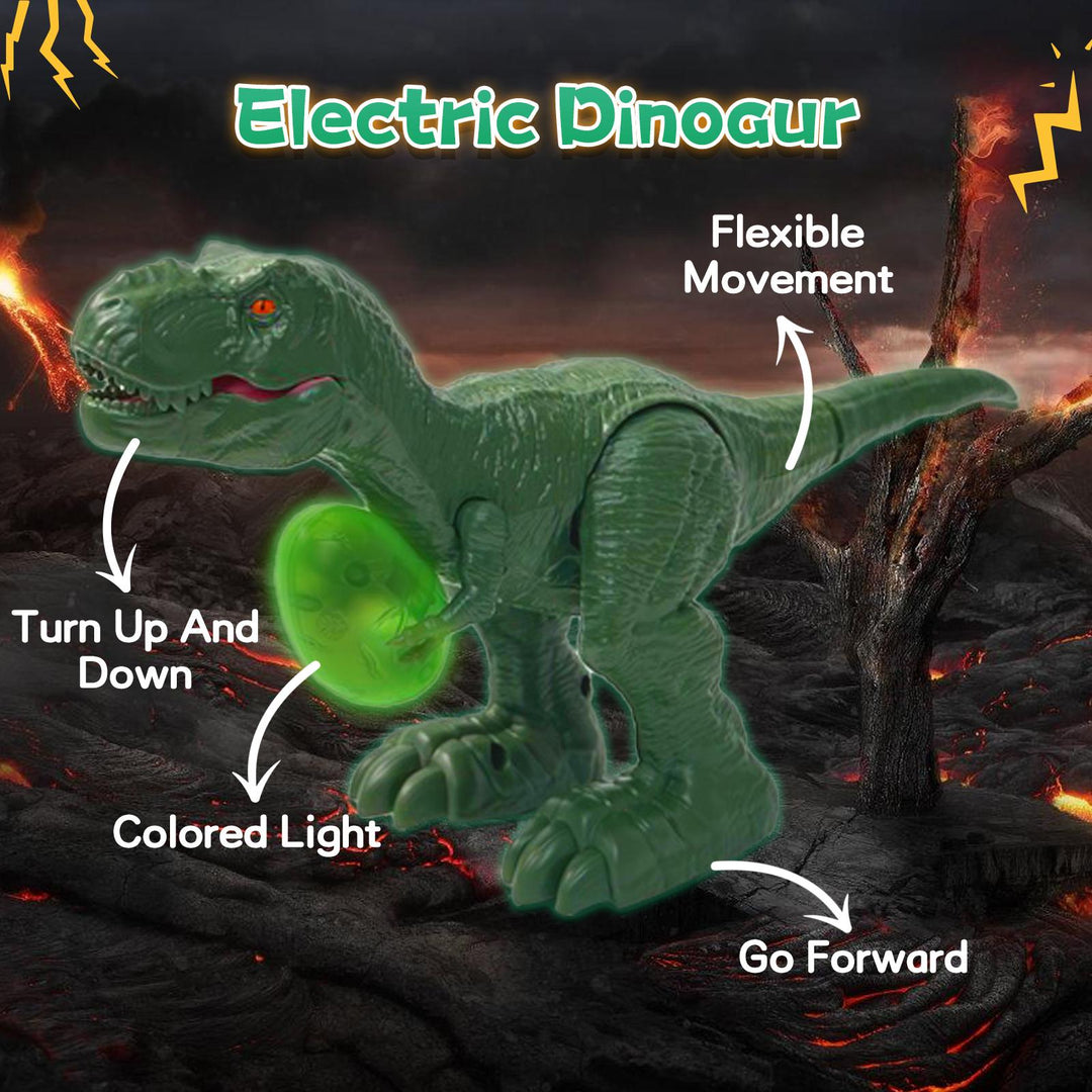 TALGIC Glowing Egg Electric or Remote Control Dinosaur (Two Version)
