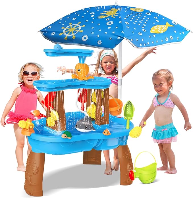 TALGIC Sand Water Table for Toddlers