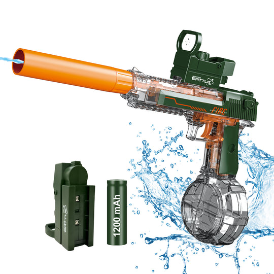 TALGIC Powerful Electric Water Gun, Automatic Squirt Gun up to 32Ft Long Range