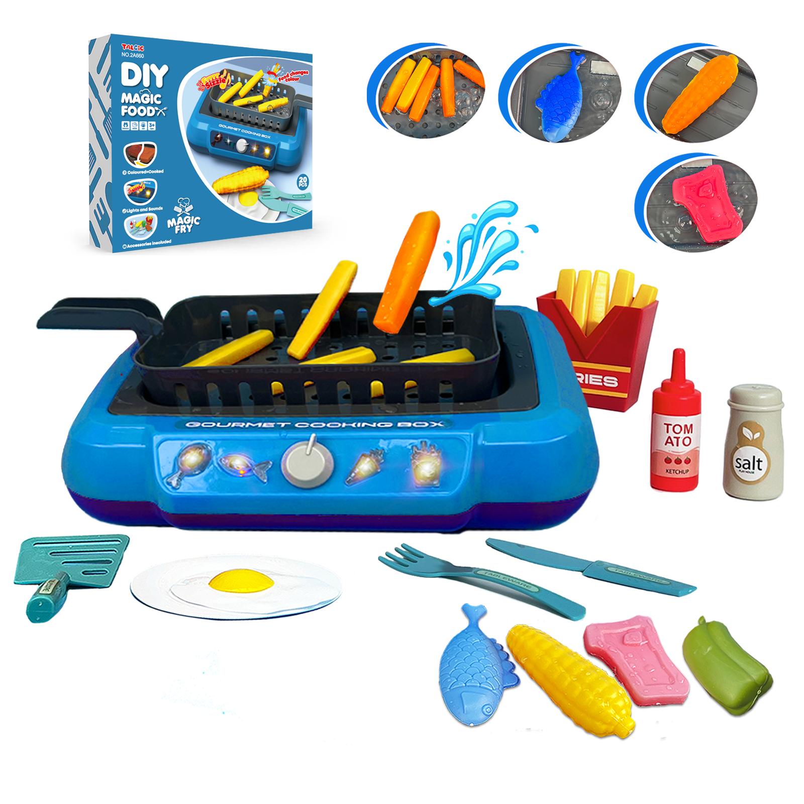 Pretend Play Gourmet Cooking Box for Kids Cooking Box for kids cooking toys for kids talgic